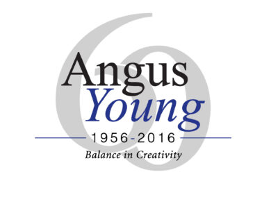 Angus Young Associates anniversary logo