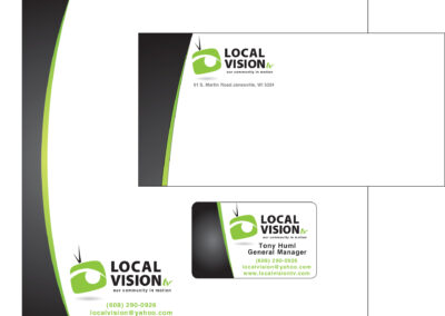 Local Vision corporate identity package